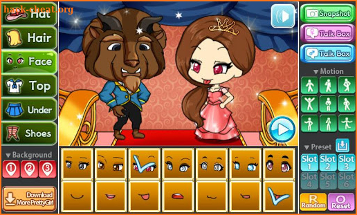 Pretty Girl's Beauty and the Beast Style screenshot