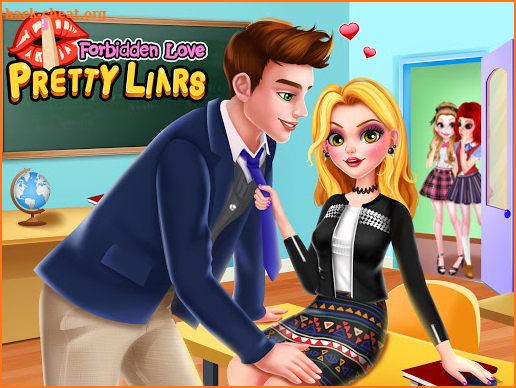 Pretty Liars 1: Secret Forbidden Love Story Games screenshot