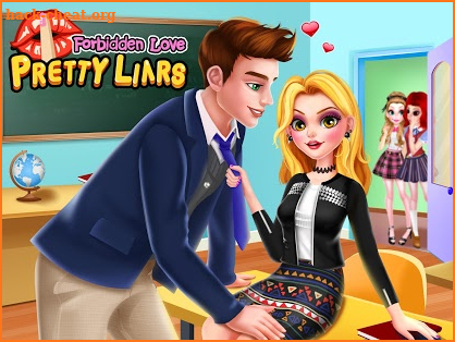 Pretty Liars: Secret Forbidden Love Story Games screenshot