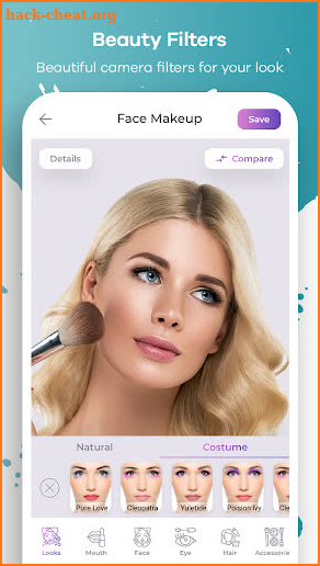 Pretty Makeup & Makeup Camera - Photo Editor screenshot