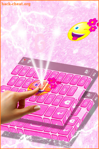 Pretty Pink Keyboard screenshot