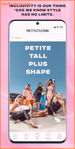 PrettyLittleThing screenshot