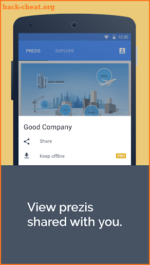 Prezi Viewer screenshot