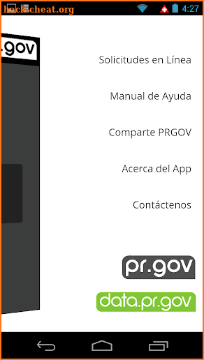 PRGOV screenshot