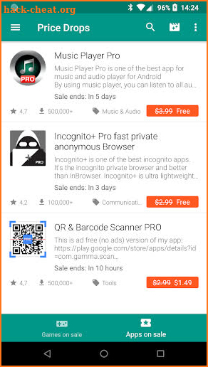 Price Drops - Paid apps for free screenshot