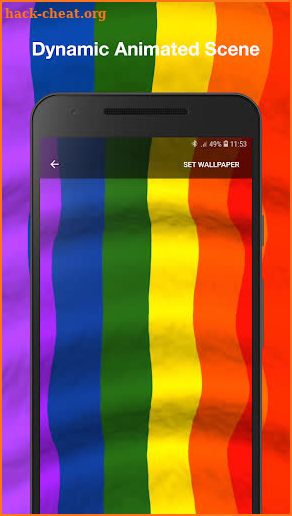 Pride Flag Live Wallpaper screenshot