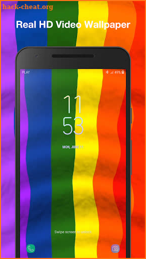 Pride Flag Live Wallpaper screenshot