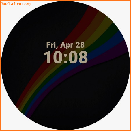 Pride Watch Face Animated screenshot