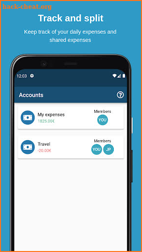 Pridle: Track & Split Expenses screenshot