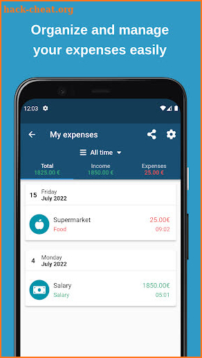 Pridle: Track & Split Expenses screenshot