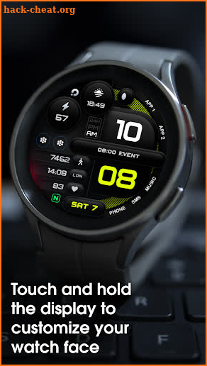 PRIME 005 Digital Watch Face screenshot