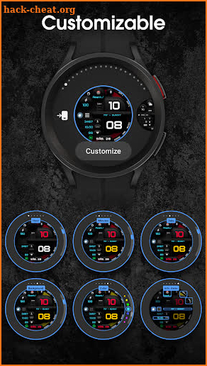 PRIME 005 Digital Watch Face screenshot