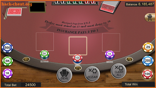 Prime Blackjack screenshot