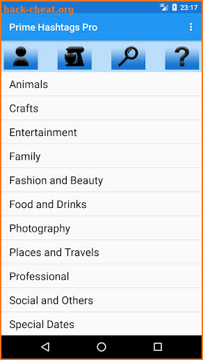 Prime Hashtags Pro screenshot