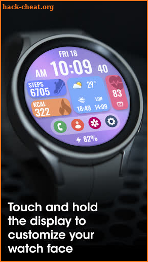 PRIME Home OS Watch Face screenshot