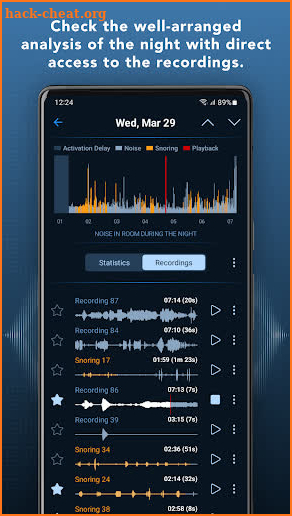 Prime Sleep Recorder screenshot