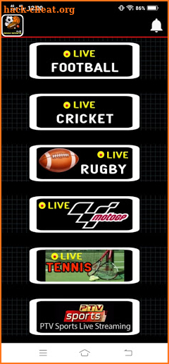 Prime Sports Hub screenshot