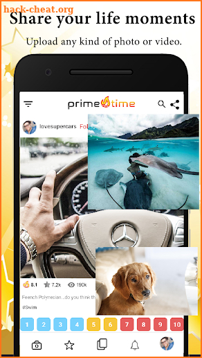 Prime Time - Social Entertainment App screenshot