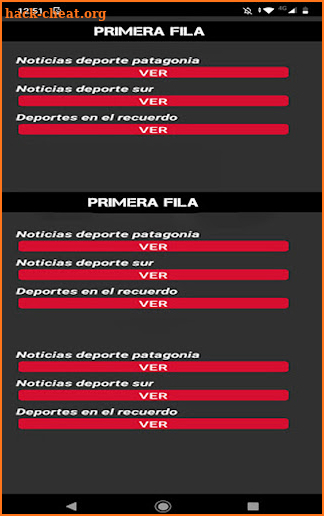 primera fila futbol en vivo pro screenshot