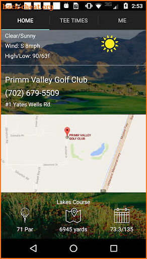 Primm Valley Golf Tee Times screenshot