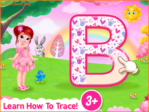 Princess ABC Letters, 123 Numbers Tracing For Kids screenshot