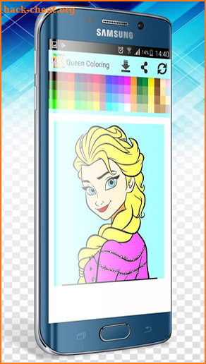 princess Barbie coloring games screenshot