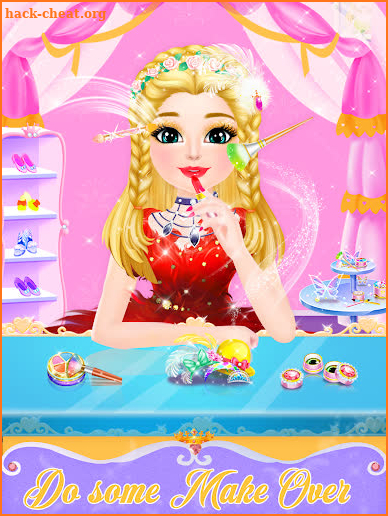 Princess Braided Hairstyle Makeover screenshot