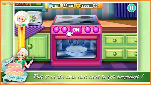 Princess cakes shop : Anna cooking Game screenshot