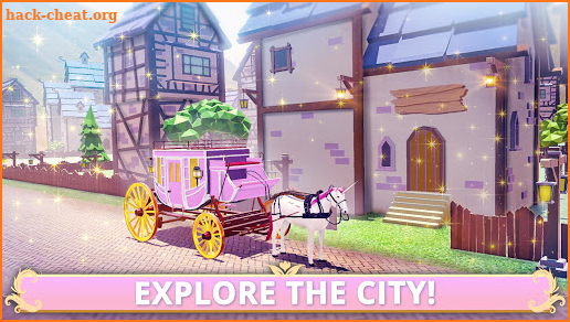 Princess Carriage: Design & Ride. Horse Games 2018 screenshot