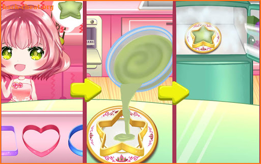 Princess Cherry Anime Chocolate Candy Shop Manager screenshot