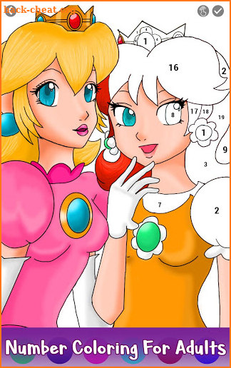 Princess Color by Number - Sandbox No. Color Paint screenshot