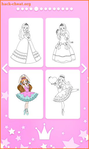 Princess Coloring Book screenshot