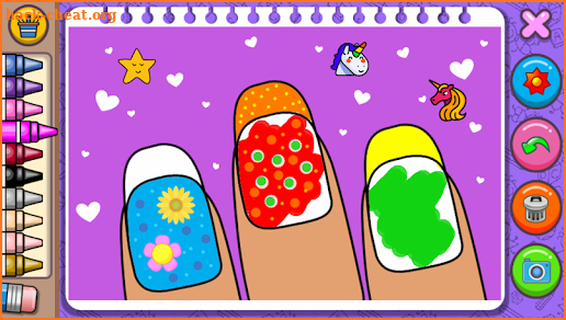 Princess Coloring Book & Games screenshot