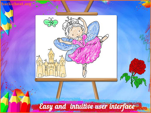 Princess Coloring Book - Coloring For Girls screenshot