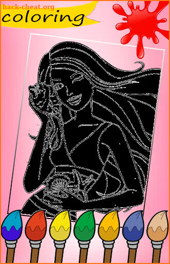 Princess Coloring Book - With Glitter and Color screenshot