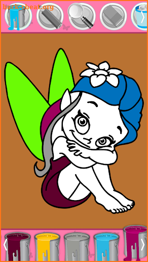 Princess Coloring - Magic Girl Coloring screenshot