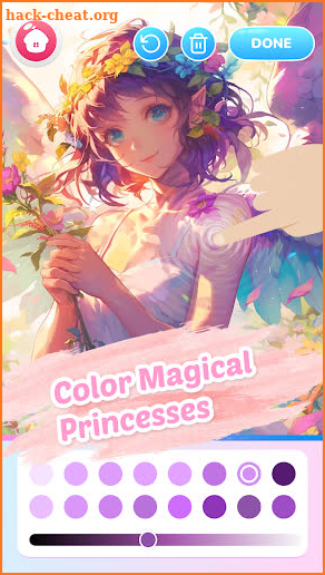 Princess Coloring Wonderland screenshot