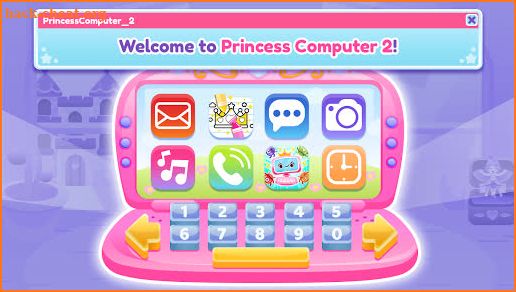 Princess Computer 2 Girl Games screenshot