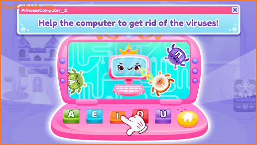 Princess Computer 2 Girl Games screenshot