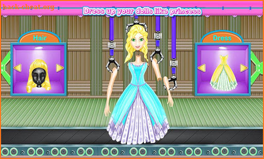 Princess Doll Factory: Make Toy in Dream Boutique screenshot