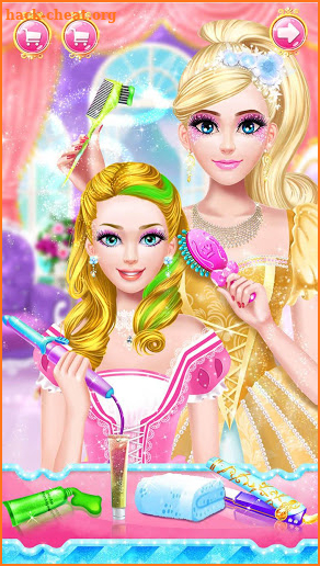 Princess dress up and makeover games screenshot