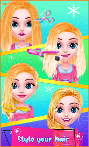 Princess Girl At Hair Beauty Salon screenshot