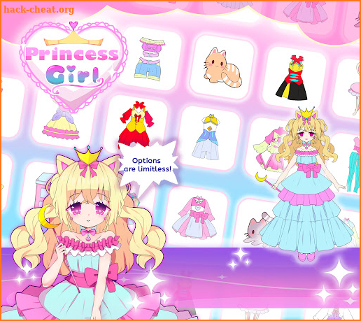 Princess Girl Maker Dress up screenshot