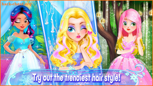 Princess Hair Salon - Girls Games screenshot