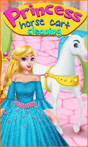 Princess Horse Cart Cleaning screenshot