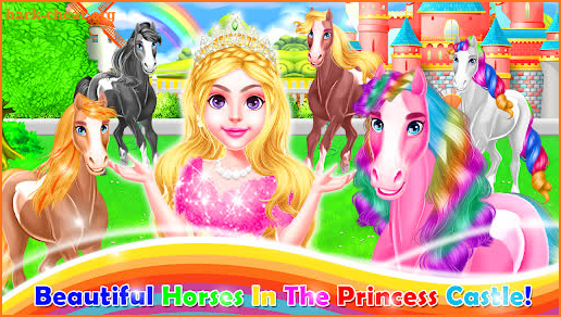 Princess Horse Daily Caring - Triplet Beauty Salon screenshot