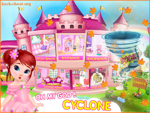 Princess House Cleanup For Girls: Keep Home Clean screenshot