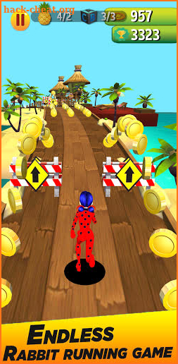 Princess Ladybug Runner 3D screenshot