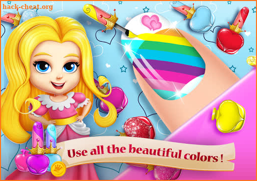 Princess Nail Salon Girls Game - Makeup Beauty Spa screenshot