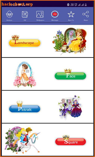 Princess Photo Frames Editor screenshot